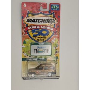 Matchbox Across America 50th Birthday Series Tennessee Nissan Xterra  2002